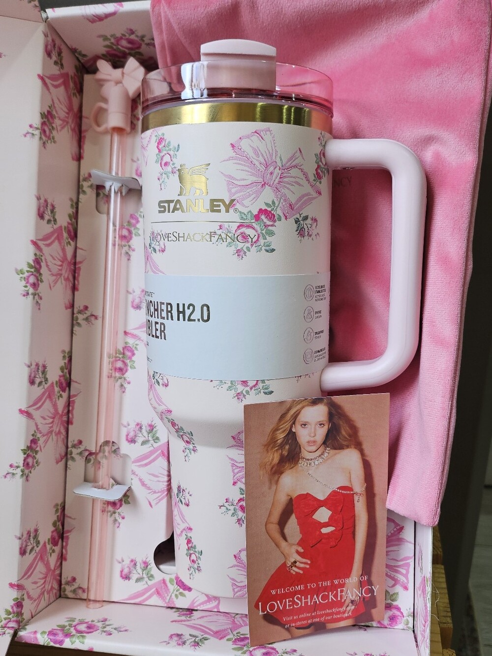 Stanlet LoveShackFancy 40oz Tumbler - Picture 5 of 6